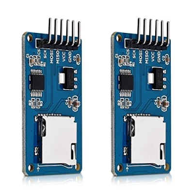 Abbildung von kwmobile 2X Micro SD Card Modul für Arduino und andere Microcontroller
