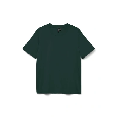 Abbildung von Vero Moda Vmpaulina Tshirt basic, Damen, Größe: XS, Pine grove