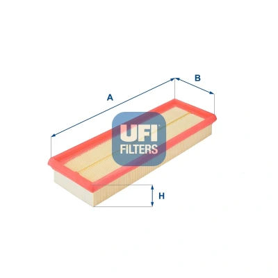 Abbildung von UFI Filters 30.150.00 Luftfilter für Autos