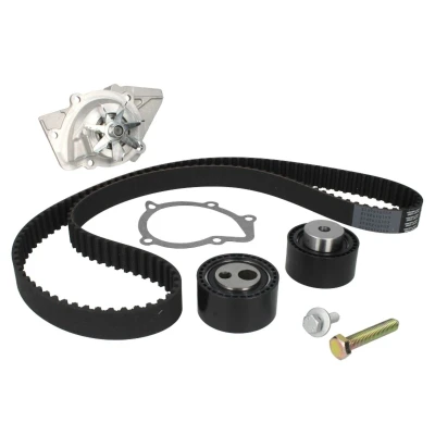 Abbildung von HEPU PK08411 Wasserpumpe + Zahnriemensatz 141 PEUGEOT: 206 Hatchback, 307 406 Saloon, CITROËN: Xsara Picasso, Berlingo / First I