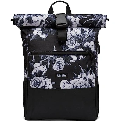 Abbildung von Ela Mo™ Rolltop Rucksack Nightrose