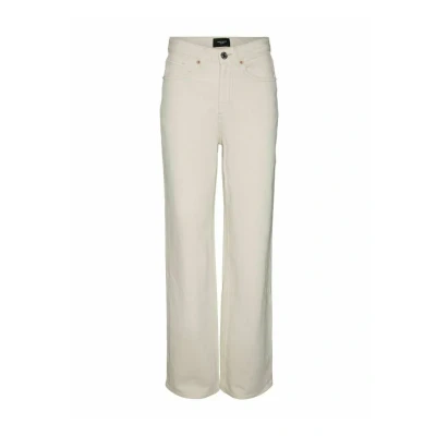 Abbildung von VERO MODA Women&#039;s Vmtessa Hr Wide Ecru Ga Jeans, SW / 32L
