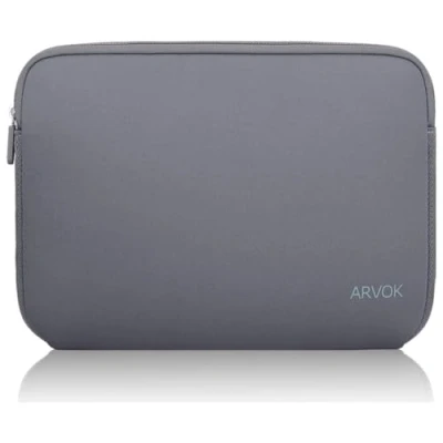 Abbildung von ARVOK 13 13,3 14 Zoll Laptoptasche Schutzhülle für MacBook Pro 2021, Wasserdicht Laptop Sleeve Case Laptophülle Notebook Hülle Tasche HP/Dell/Lenovo/Asus/Acer, Grau