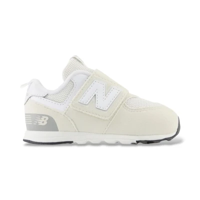Abbildung von New Balance 574 Unisex Sneaker low für Kinder, Größe: 27.5, Cloud/white - Lederimitat/textil