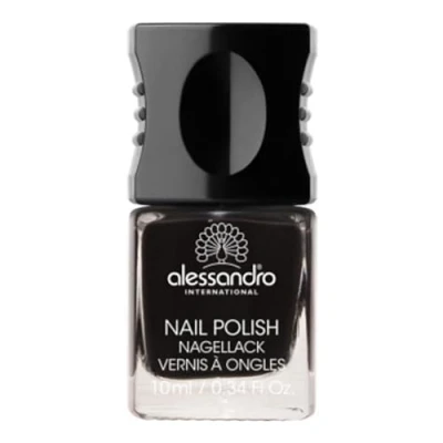 Abbildung von alessandro Nagellack 77 Midnight Black, 10 ml
