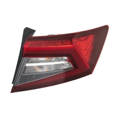 Abbildung von HELLA 9EL 354 856 021 Rückleuchte rechts äusserer Teil LED, W16W 12V mit Glühlampen Lampenträger SKODA: Karoq Off Road
