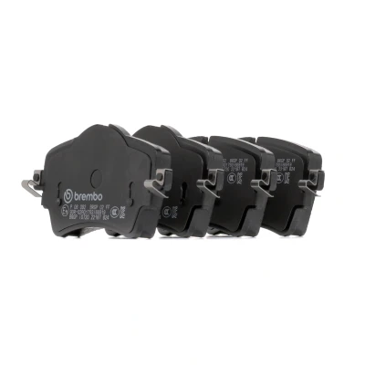 Abbildung von BREMBO P 06 092 Bremsbelagsatz für Verschleißwarnanzeiger vorbereitet mit Bremssattelschrauben ohne Zubehör BMW: 2 Gran Tourer, Active X2