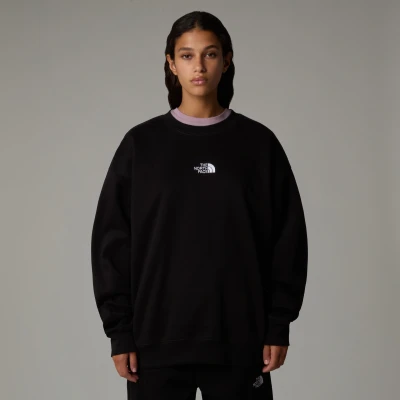 Abbildung von The North Face Essential CREW Sweatshirt, Damen, Größe: XXL, Black