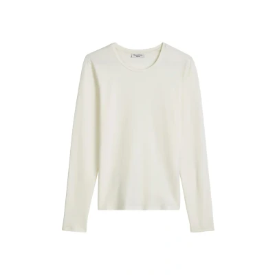 Abbildung von Marc O&#039;Polo Denim SOFT Langarmshirt, Damen, Größe: XL, Silky white