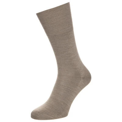 Abbildung von Falke Airport Socken, Größe: 47/48, Nutmeg melange