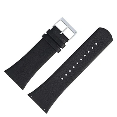 Abbildung von Skagen Uhrenarmband 28mm Leder Schwarz SKW6070