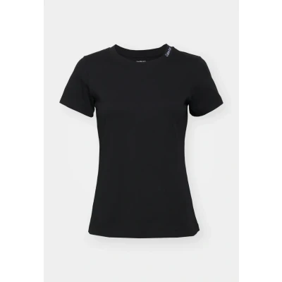 Abbildung von Calvin Klein Jeans LOGO Tshirt basic, Damen, Größe: XXS, Black