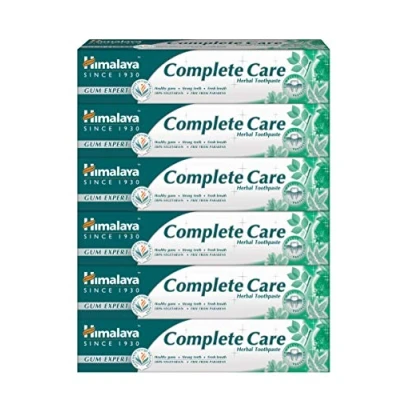 Abbildung von Himalaya Herbal Complete Care Toothpaste Anti Inflammation, oxidant, Prevents Bleeding or Swollen Gum 100% Vegetarian 75ml (Pack of 6)