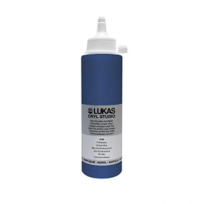 Abbildung von Lukas Cryl Studio 250 ml, Acrylfarbe in Premium Qualität, Phthaloblau