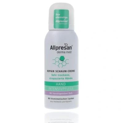 Abbildung von Allpresan Derma med Repair Schaum Creme HAND INTENSIVPFLEGE mit beruhigendem Duft Zur Pflege sehr trockener und strapazierter Hände 100 ml