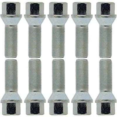 Abbildung von 10 Radschrauben Radbolzen Kegelbund silber M14x1,5 32mm