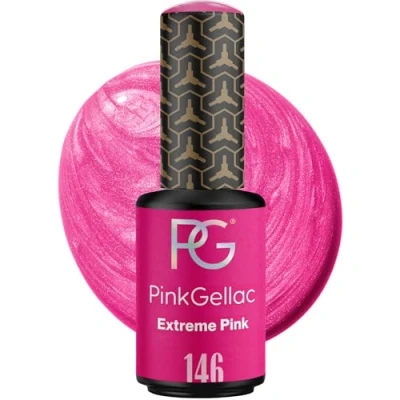 Abbildung von Pink Gellac UV Nagellack 146 Extreme 8 ml Shellac Einfache Anwendung Gel Nail Polish für 14 Tage Salonqualität Made in Holland