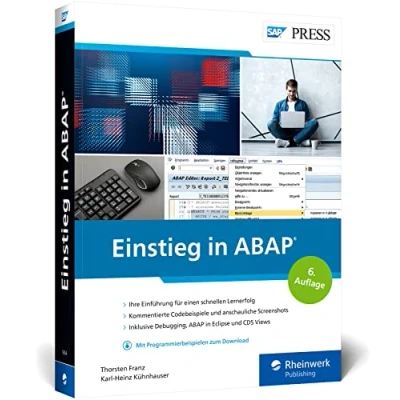 Abbildung von Einstieg In ABAP: Die Einführung für SAP Programmiereinsteiger Aktuell zu S/4HANA. 6. Auflage (SAP PRESS)
