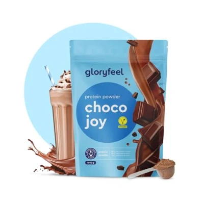 Abbildung von Veganes Proteinpulver Schokolade 1kg pflanzliches Eiweiß 33 Portionen mit 21g Protein OHNE Soja Aus Erbsen , Ackerbohnen und Sonnenblumenprotein Pulver 100% vegan &amp; glutenfrei