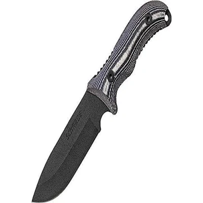 Abbildung von Schrade SCHF36M Outdoormesser Klingenlänge: 13.34 cm Griff: Micarta Frontier Fixed Blade, Steel, Mehrfarbig