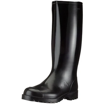 Abbildung von Nora Anton Herren Gummistiefel, Unisex Erwachsene Langschaft Schwarz (schwarz 11), 40 EU