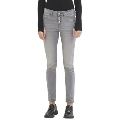 Abbildung von TOM Tailor Jeans Tapered Fit, Damen, Größe: 27x32, Grey denim