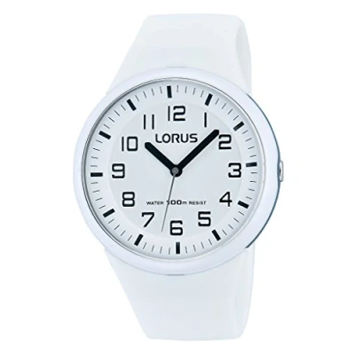 Abbildung von Lorus Fashion Damen Uhr Edelstahl und Kunststoff mit Silikonband RRX53DX9