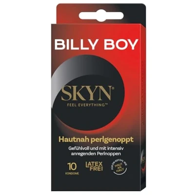 Abbildung von Billy Boy SKYN Latexfrei Kondome mit Noppen, 10 Stück