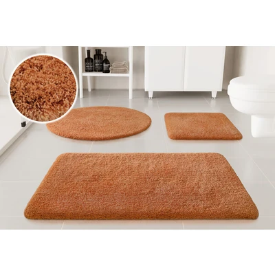 Abbildung von my home Badematte »Kaarin«, rutschhemmend beschichtet, schnell trocknend, Badteppich, getuftet, flauschig, hochflor, große Farbauswahl
