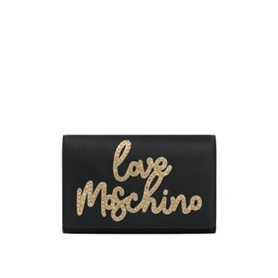 Abbildung von Love Moschino Smart Daily BAG Umhängetasche, Damen, Größe: One Size, Nero/avorio