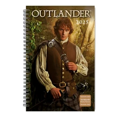 Abbildung von Outlander Wochen und Monatsplaner 2025, 16 Monats Verlobungskalender: September 2024 Dezember 22,9 x 15,2 cm