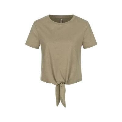 Abbildung von ONLY Women&#039;s ONLMAY S/S Short Knot TOP JRS T Shirt, Mermaid, L