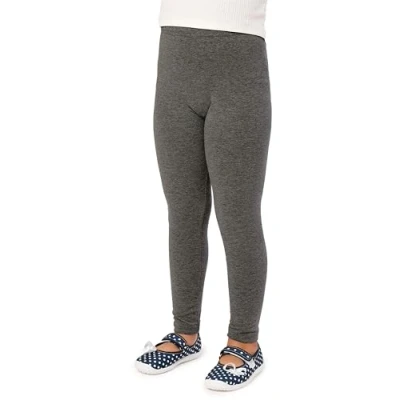 Abbildung von Merry Style Mädchen Lange Leggings aus Baumwolle MS10 225 (Dunkelmelange, 158 cm)