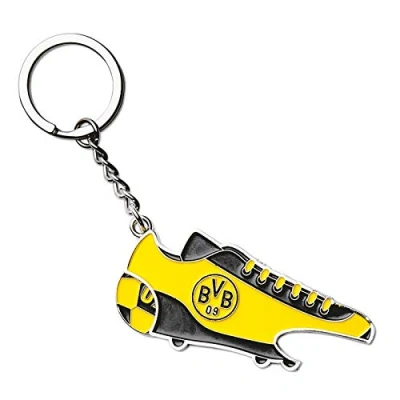 Abbildung von Borussia Dortmund BVB Schlüsselanhänger mit Einkaufschip &amp; Öffner
