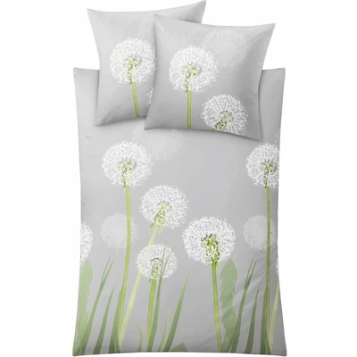 Abbildung von Kleine Wolke Belfiore Bettwäsche, Baumwolle, distel, 135 x 200 cm