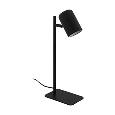 Abbildung von Eglo 98855 Tischleuchte CEPPINO schwarz, weiss H:38cm mit Kabelschalter