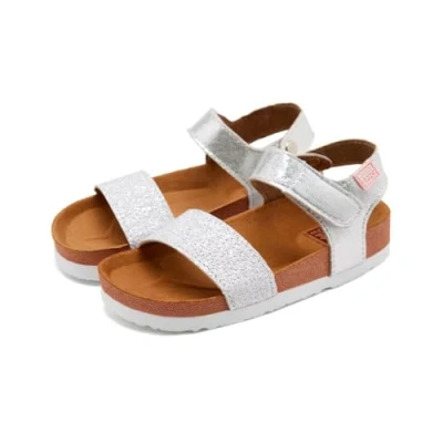 Abbildung von GIOSEPPO Mädchen MOERS Peeptoe Sandalen, Silber Plata 000