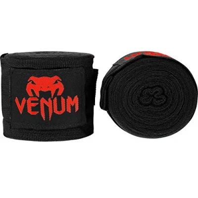 Abbildung von Venum Kontakt Boxbandagen Schwarz/Rot 4 M