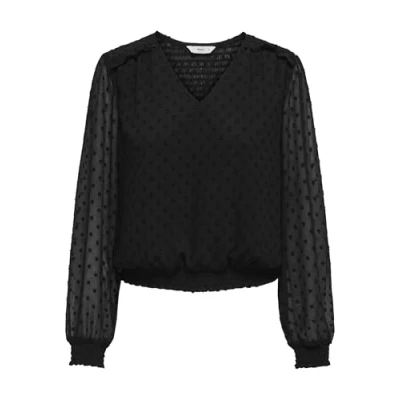 Abbildung von ONLY Onlelmira LIFE Bluse, Damen, Größe: XS, Black