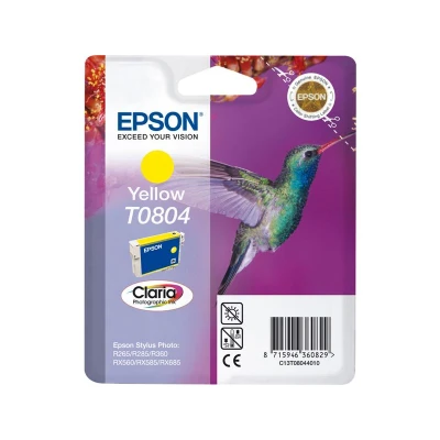 Abbildung von Epson C13T08044010 Gelb Druckerpatrone (Original)