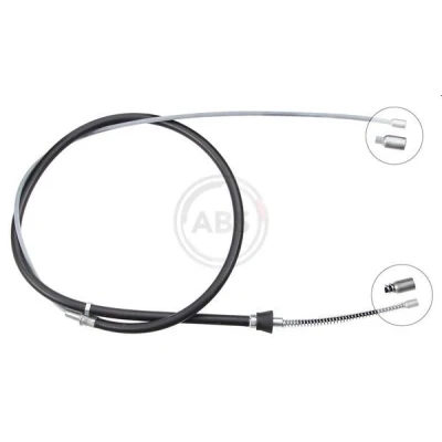 Abbildung von A.B.S. K18000 Handbremsseil 1518 Trommelbremse für Links /Rechtslenker VOLKSWAGEN: up! Hatchback
