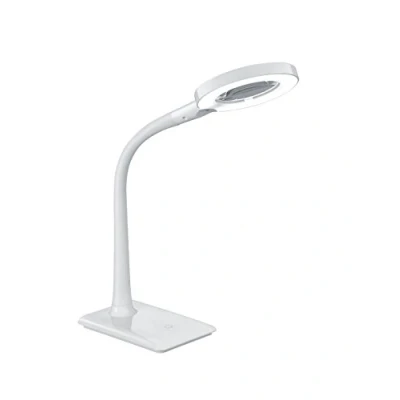 Abbildung von Trio Leuchten LED Tischleuchte Lupo 527290101, Kunststoff weiß, inkl. 5 Watt LED, 4 fach Touch Dimmer, 13.5 x 35.0 cm