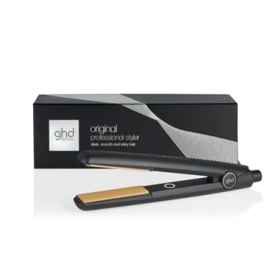 Abbildung von ghd Original Styler Professioneller Haarglätter für poliertes, weiches und glänzendes Haar, sorgt glatte bis gewellte Haare, Single ZoneTM Technologie, Keramikplatten, schwarz