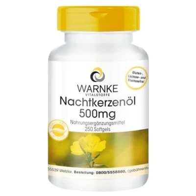 Abbildung von Nachtkerzenöl 500 mg Kapseln