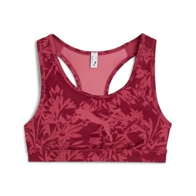 Abbildung von Puma BRA Sportbh mit mittlerer Stützkraft, Damen, Größe: Large, Port