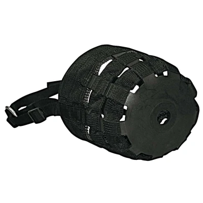 Abbildung von Kerbl Maulkorb/Fressbremse Nylon, Schwarz Vollblut