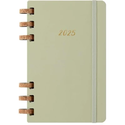Abbildung von Moleskine Weekly &amp; Monthly Planner, 12 Monats Wochen und Monatsplanner, Fester Einband Elastischer Verschluss, Farbe Crush Kiwi, GroßesFormat 15x21 cm