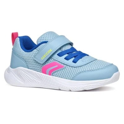 Abbildung von Geox Sprintye GIRL Sneaker low für Kinder, Größe: 34, Sky/royal Schuhe