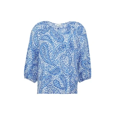 Abbildung von s.Oliver MIT Raffungen UND RAGLANÄRMELN Bluse, Damen, Größe: 38, Royalblau