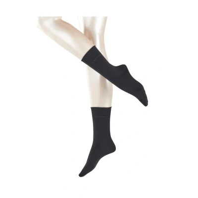 Abbildung von Esprit Basic PURE 2PACK UNI Socken, Damen, Größe: 35 38, Schwarz